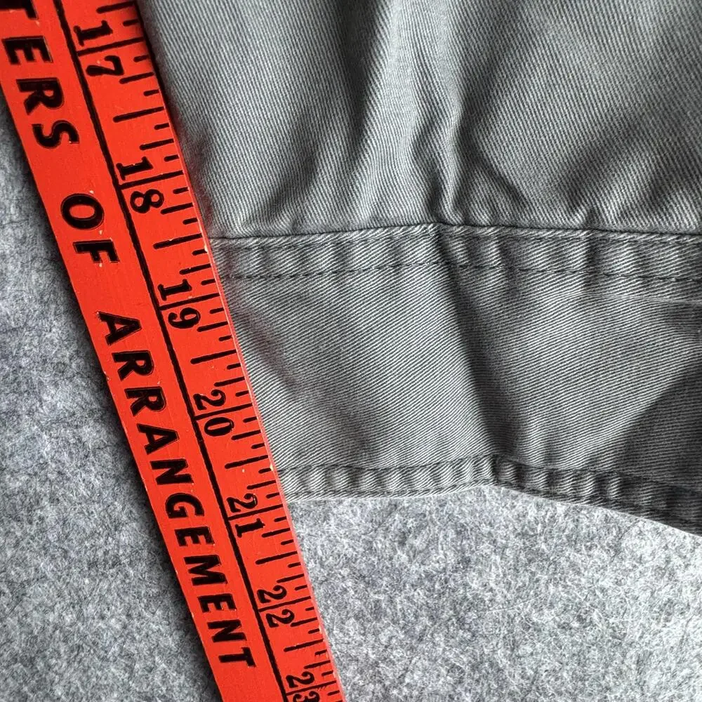Levis Shirt Jacket Mens 2XL Gray Sherpa Lined Button Up Workwear Western Shacket